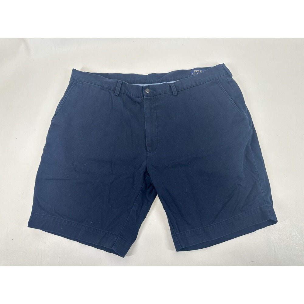Polo Ralph Lauren Classic Fit 9" Shorts Mens Size 42 Navy Blue